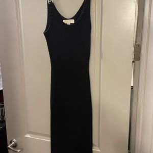 Michael Kors ribbed knitted dress, size S, midi length